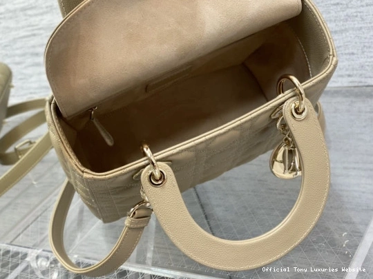 Tony Luxuries Gold Calfskin-24cm diro large Lady 0729